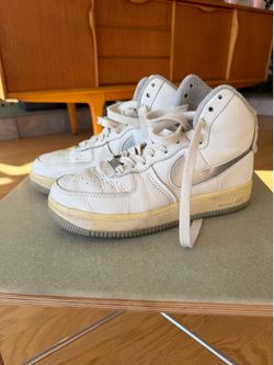 Nike Air Force 1 sculpt sneakers white leather size US 7