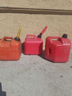 Gasoline containers