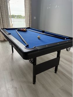 GoSports Mid-Size 6ft x 3.5ft Billiards Game Table