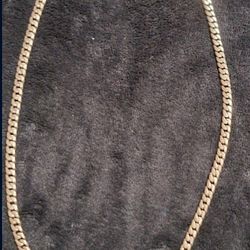 10k Solid Gold Necklace,  Cadena De Oro Solido De 10kilates