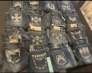 Kids 5,4,8,10,12,14,16 Grace jeans