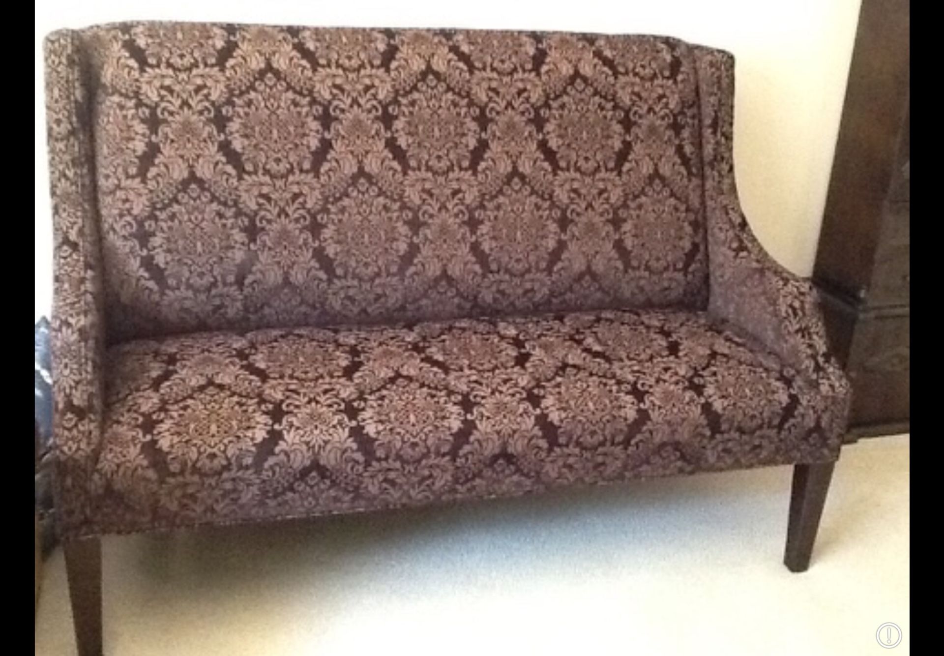 Beautifully Unique Loveseat/Settee