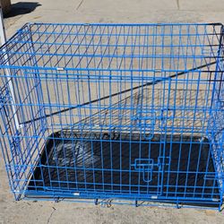 Medium dog crate for sale 36" X 24" X 22.5" Double Door