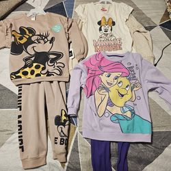 Set de niña 5 años nuevos sin etiqueta