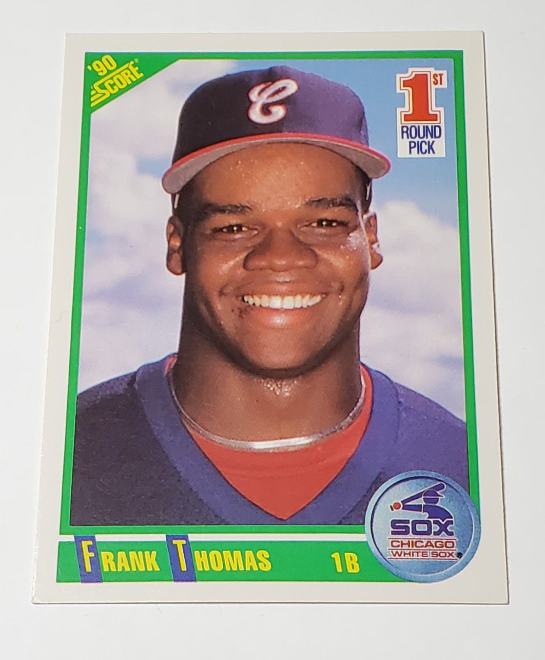 1990 Frank Thomas RC Baseball Card