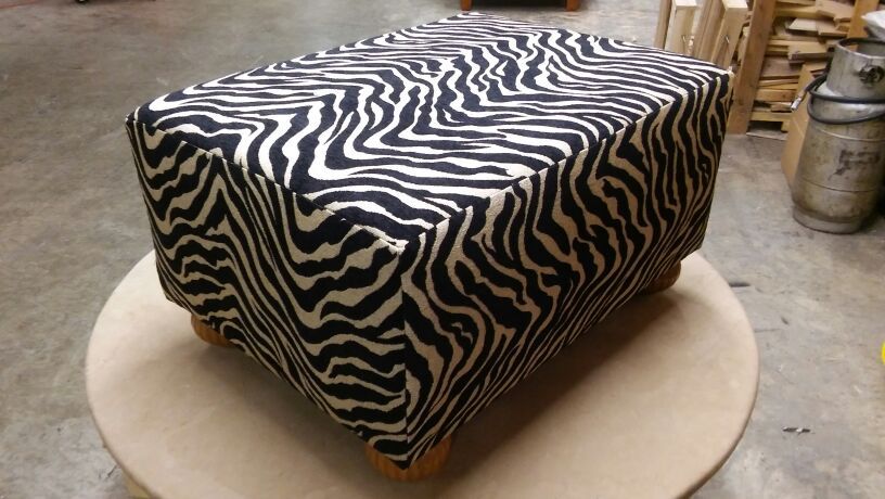 New!!! Ottoman zibra. Never used.