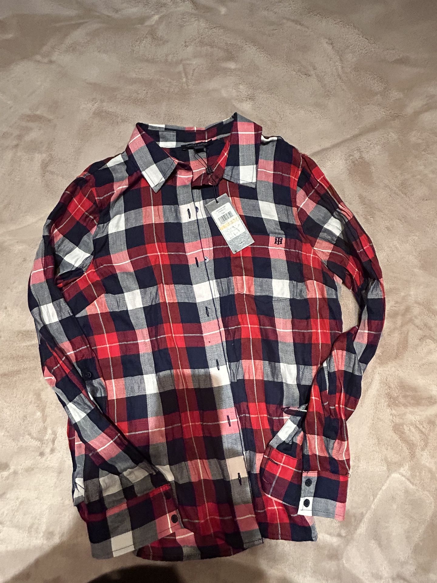 Tommy Hilfiger Cotton Plaid Shirt
