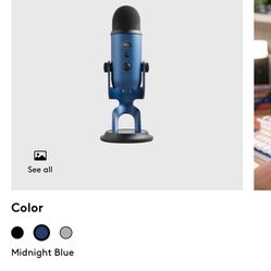 Logitech Blue Yeti Premium Multi-pattern USB Microphone 