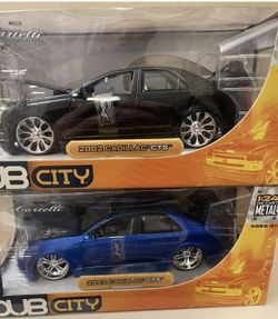 1:24 CTS Die Cars  Black, Blue 