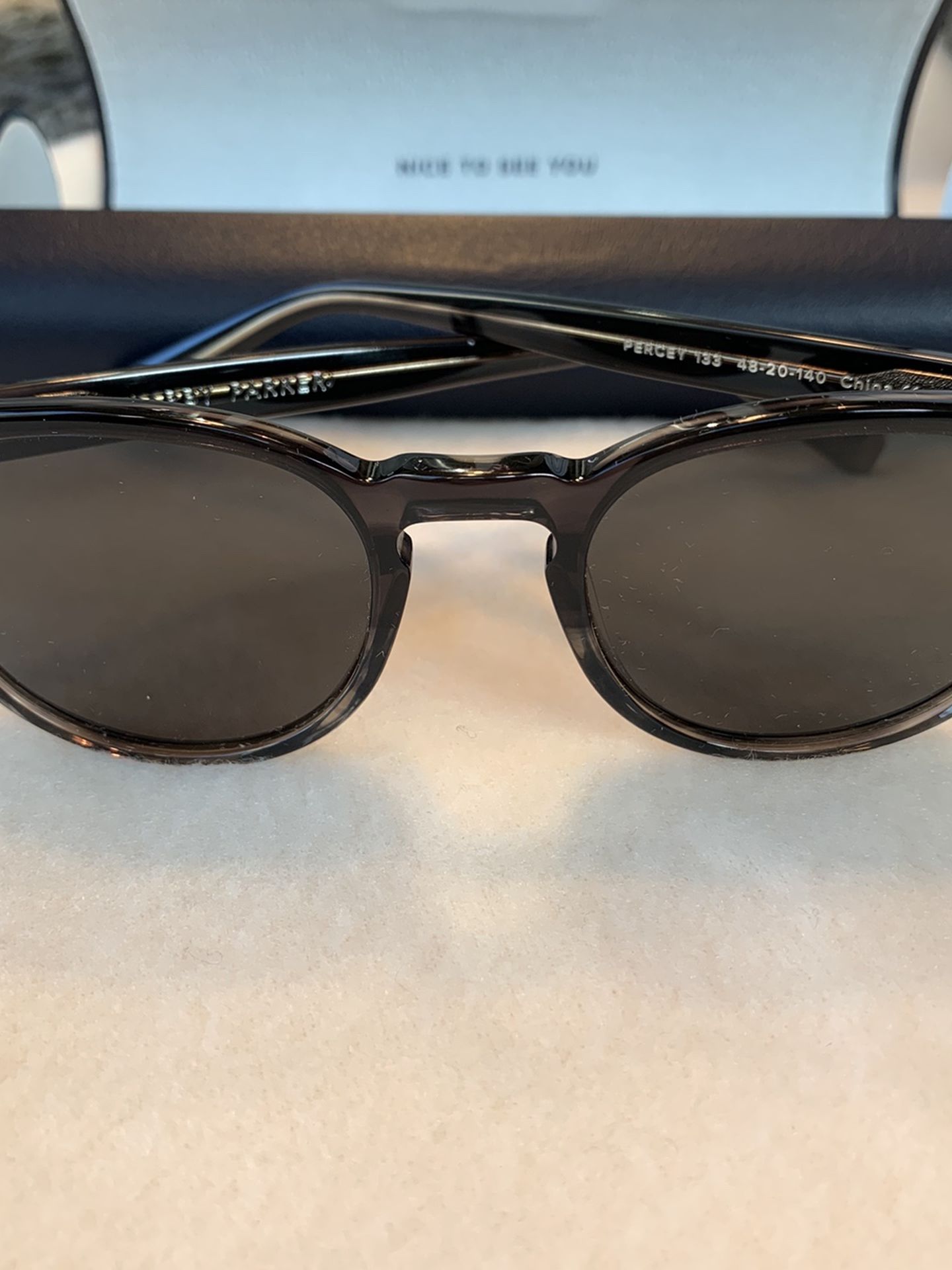 Warby Parker- percey - sunglasses- Like New!