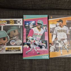 Manny Machado Bobblehead/Funko Lot