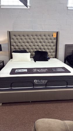Grey King Bed