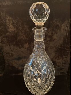 Crystal decanters
