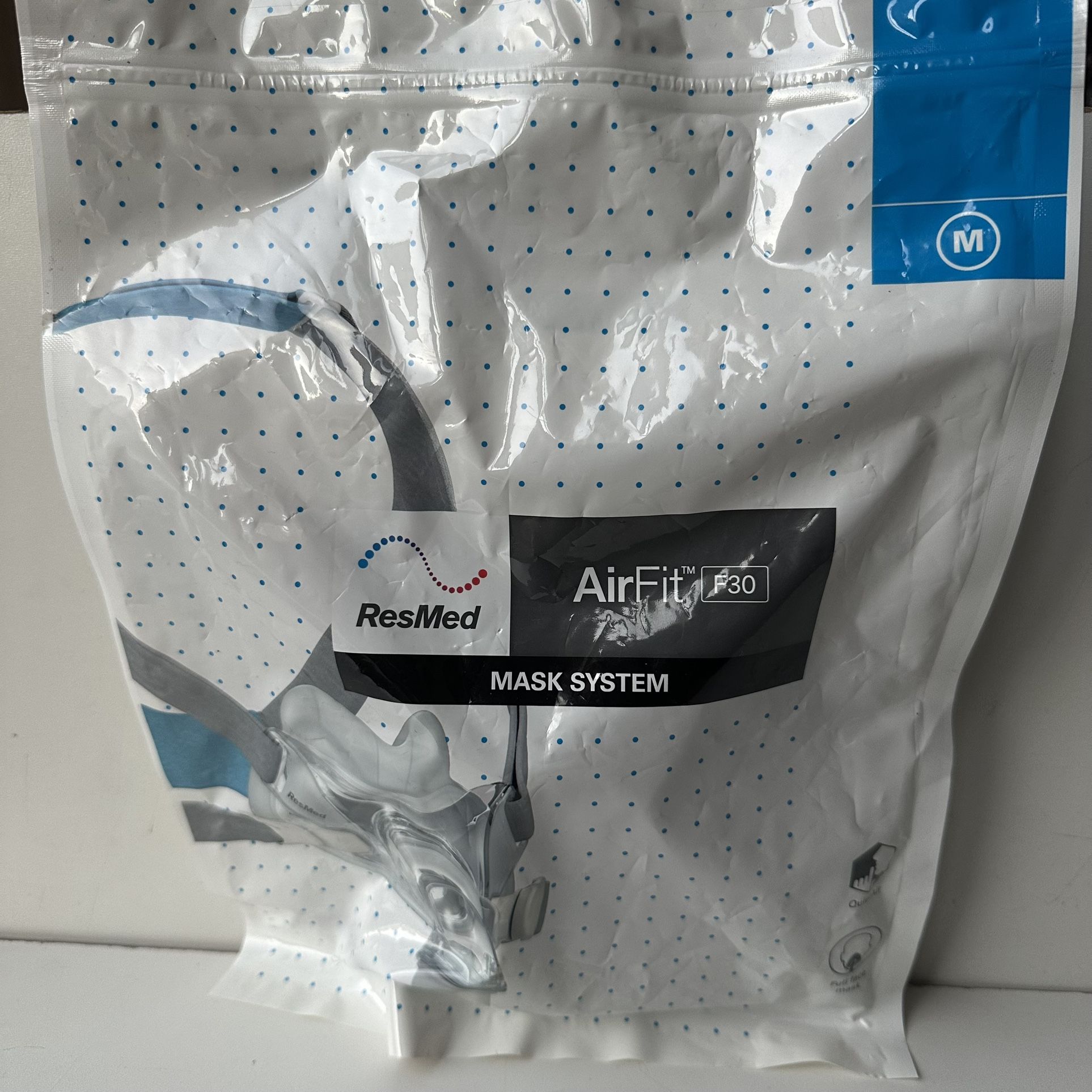 Resmed AirFit F30 Full Face CPAP Mask Ref: 64101