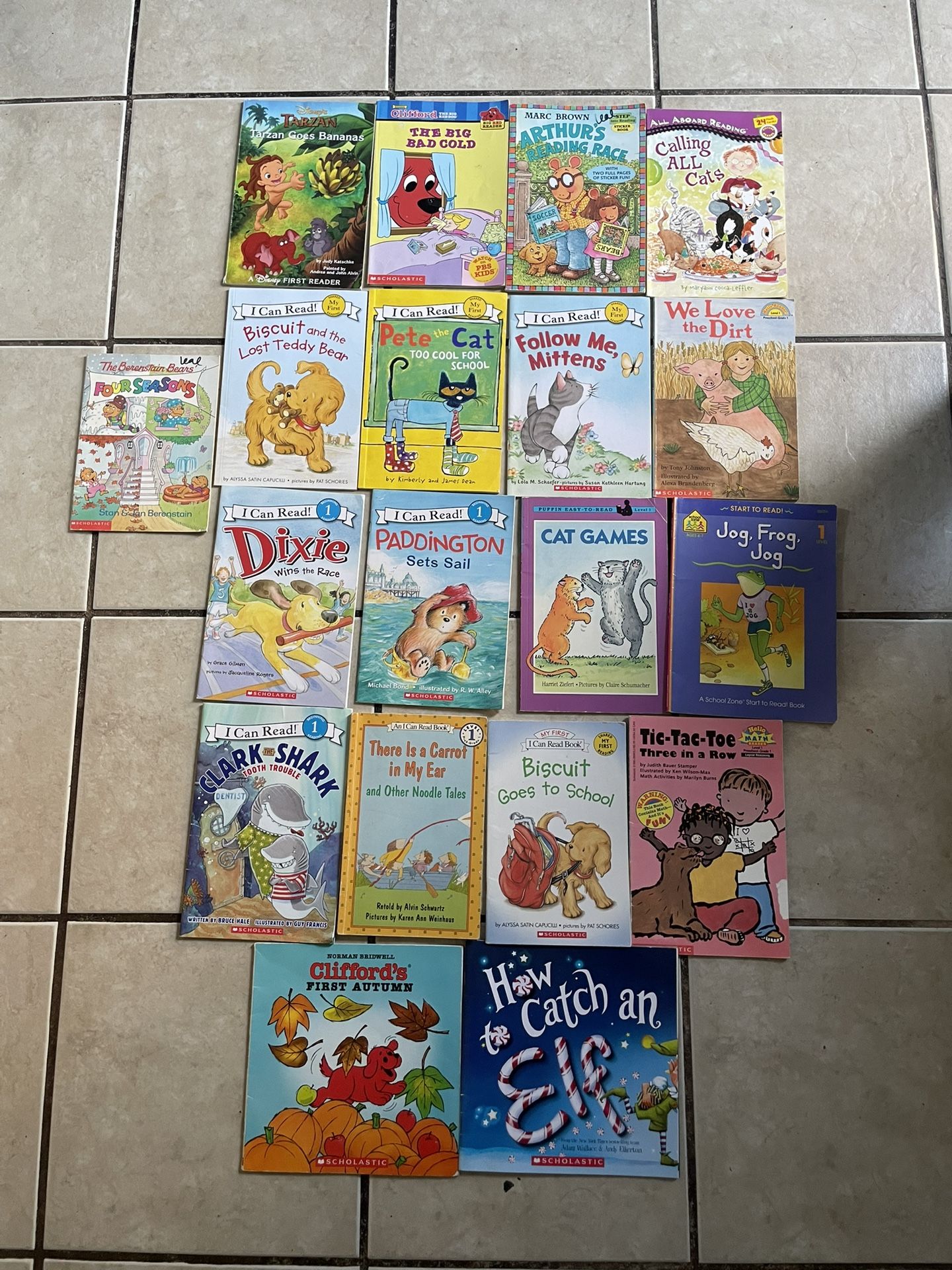 Children's Lot of 19 Level One Books