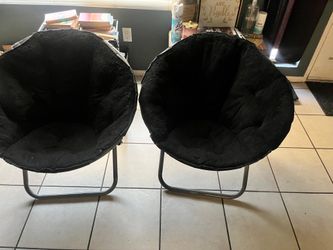 Folded chairs