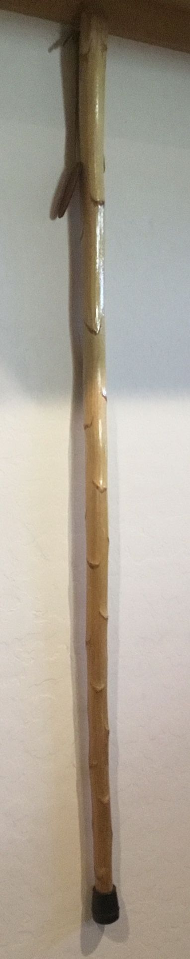 Ponticello Walking Stick. Handmade Bamboo. 45” Long