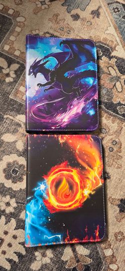 Trading card binders