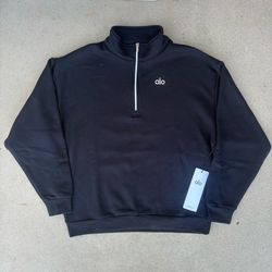 Alo quarter-zip Black Size M