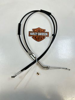 2004-2006  Harley Sportster XL883 Base 1200 OEM Idle Throttle Wire Cables Line 56401-96. SM9KNT0357