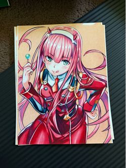 Anime Waifu Prints (Mai, Zero Two, Emilia, Jibril, Shiro