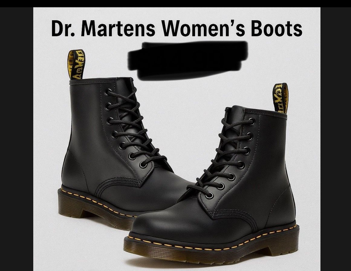 Dr Martens Women’s Boots Size 6 New