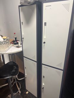 Metal Storage Lockers with Lock