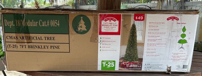 Christmas Tree & Christmas Train Set