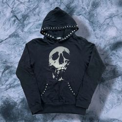 Hysteric Glamour “Skullberry” Studded Hoodie