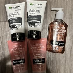 Facial Cleansers Or Scrubs