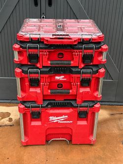 Milwaukee Packout set -4 piece set