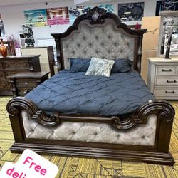 $50 Down Finance Reclining Sectional Sofa Loveseat Bedroom Set Queen Or King Bed Matress Dining Table Bunk Bed Vanity Set 