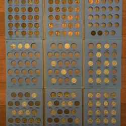 Wheat Penny, Buffalo Nickel & Jefferson Nickel Coin Albums