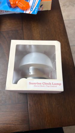 Sunrise Clock Lamp