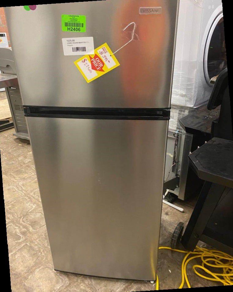 VISSANI MDFF7SS 7.1 cu. ft. Top Freezer Refrigerator LGPA