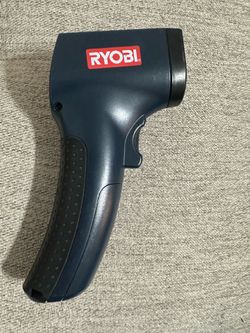 Ryobi IR001 Blue Digital Display Non-Contact Infrared Laser Thermometer Gun