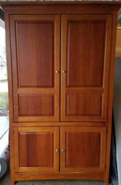 Bassett Cherry Armoire/Entertainment center