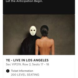 Kanye West April 3 2026 Sofi Concert