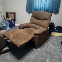 Chocolate Manual Recliner