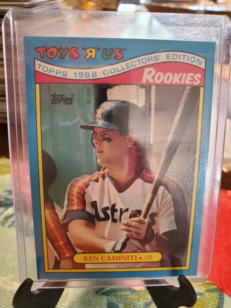 Ken Caminiti 1988 Topps Toys R Us Rookie 1988 Topps Baseball Cards