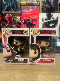 Stranger Things Eddie Funko Pops!