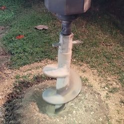 Holes For Trees Or Fence