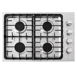 New Open Box 30" Stainless Steel Drop-In Gas Cooktop
