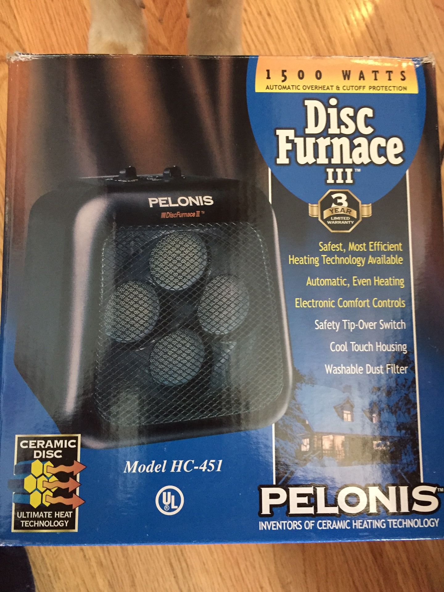Pelonis ceramic disc furnace III