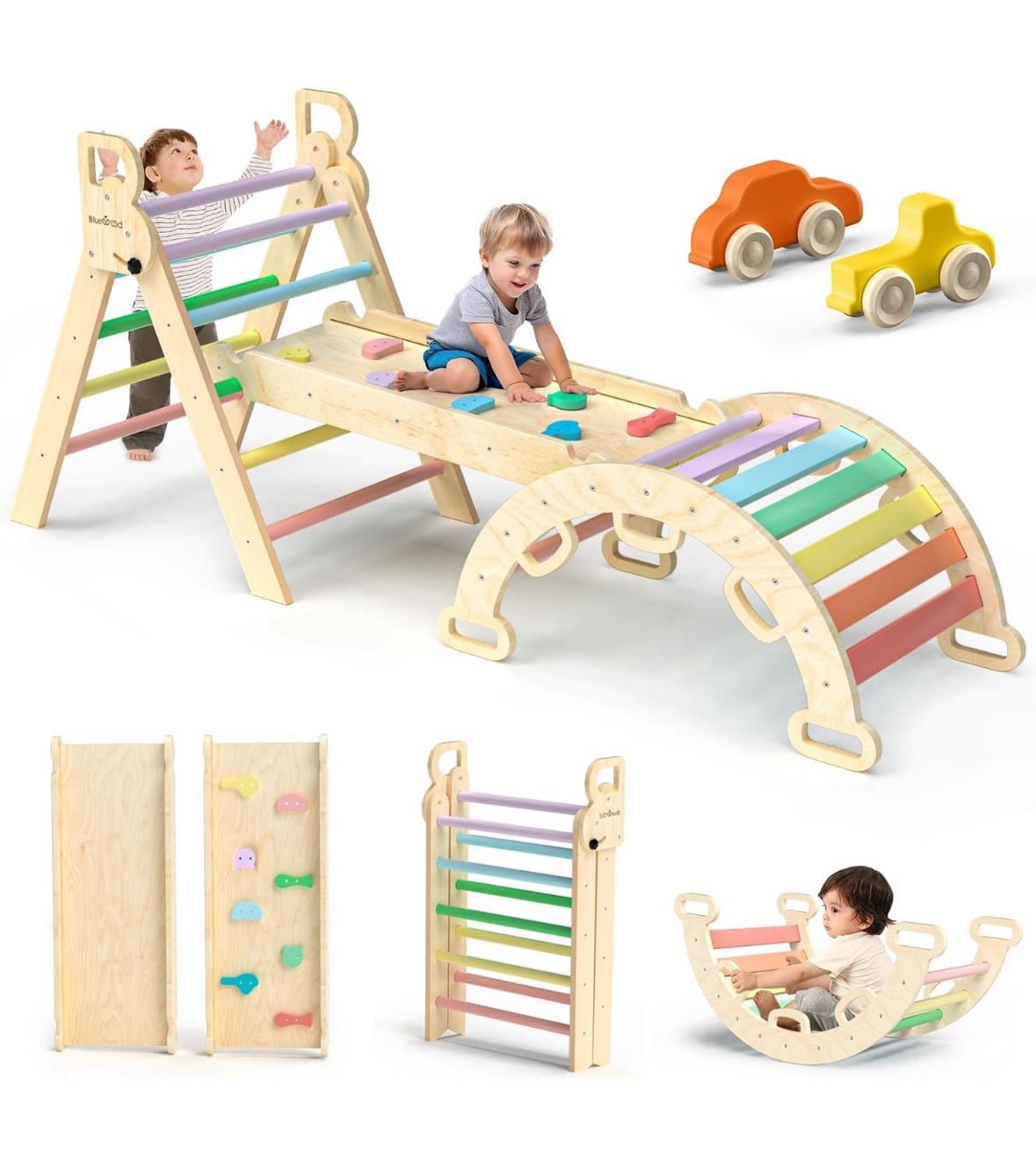 BlueWood Triangle Climbing Set