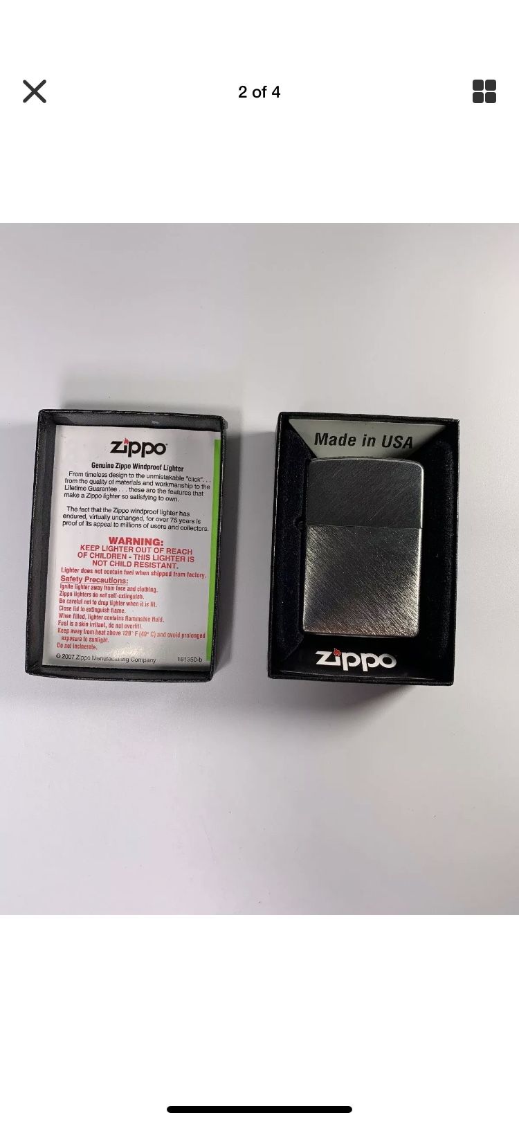 Zippo 24648 Herringbone Sweep Windproof Lighter