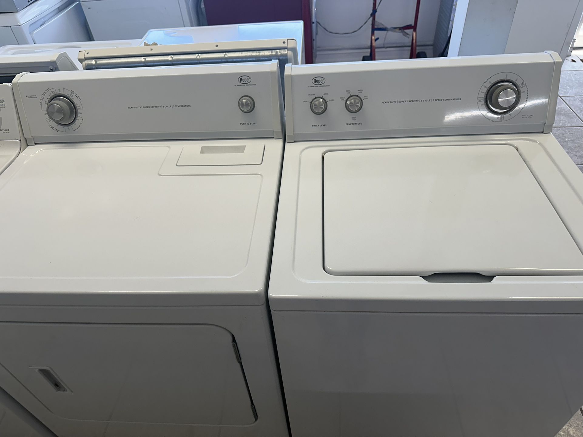Roper Washer And Dryer Set