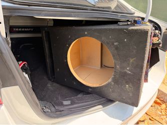 15” subwoofer box 32hz 3.0 cubic ft