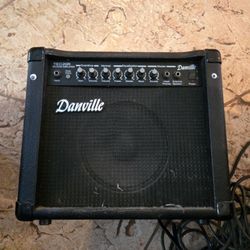 Danville 120v 40w 50/60hz Overdrive Reverb Guitar Amplifier - TEC20R