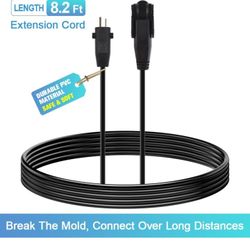 Sopito 8.2 Feet (2.5M) Extension Cord for Lift Chair or Power Recliner, Replacement Power Supply Cable for Okin Limoss Lazboy Pride Catnapper etc
